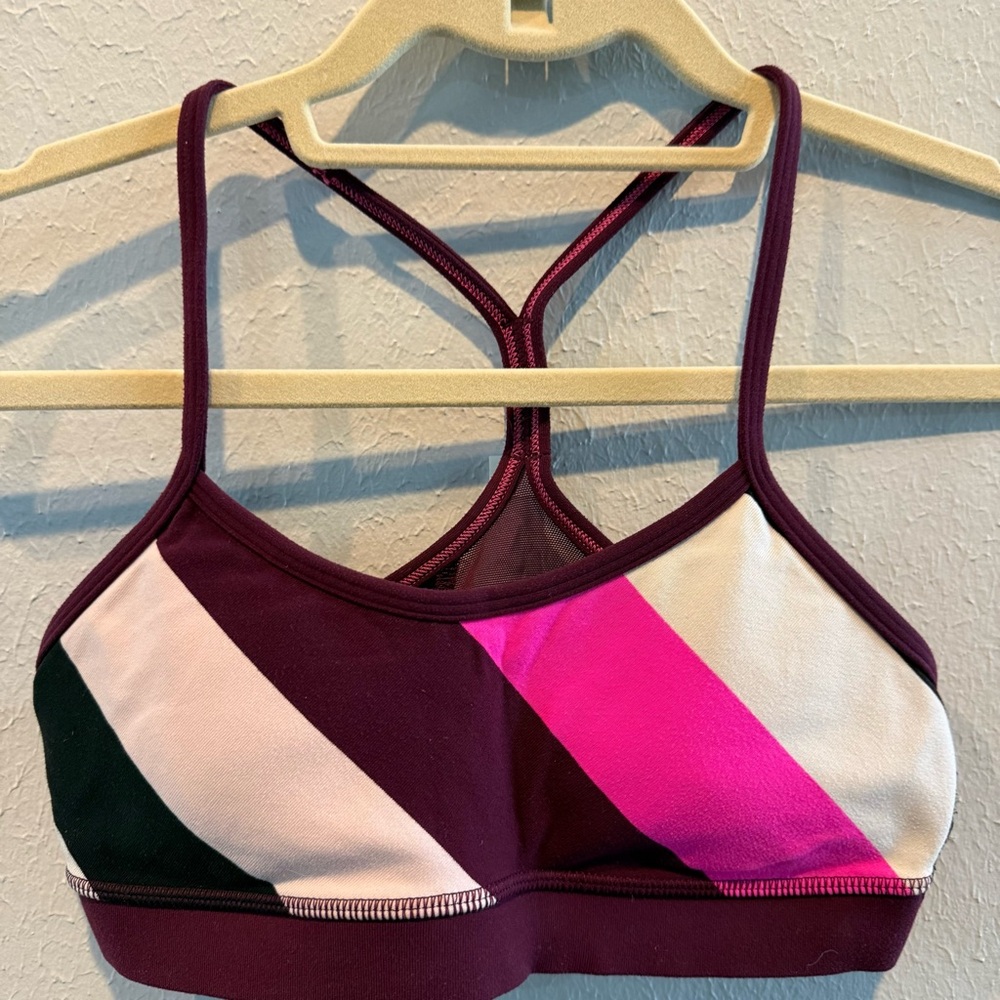 Lululemon Athletica Multicolor Strappy Sports Bra